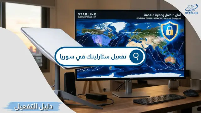 تفعيل ستارلينك في سوريا | دليل التغطية والباقات والقانونية
